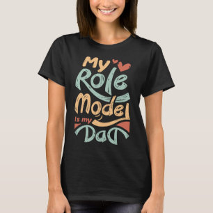 Camiseta Da Filha Ao Pai Meu Modelo De Papel É Minha Gordur
