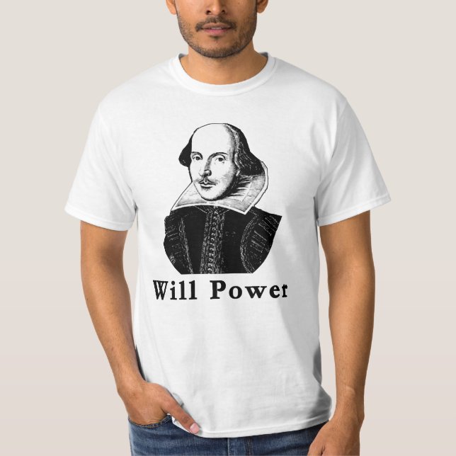 Camiseta da FORÇA DE VONTADE de William (Frente)