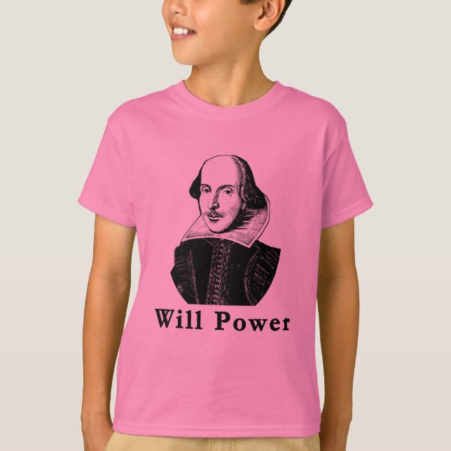 Camiseta da FORÇA DE VONTADE de William (Frente)