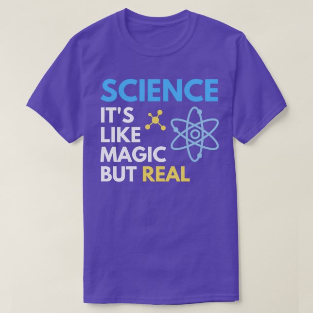 Camiseta da Funny Science (Frente do Design)