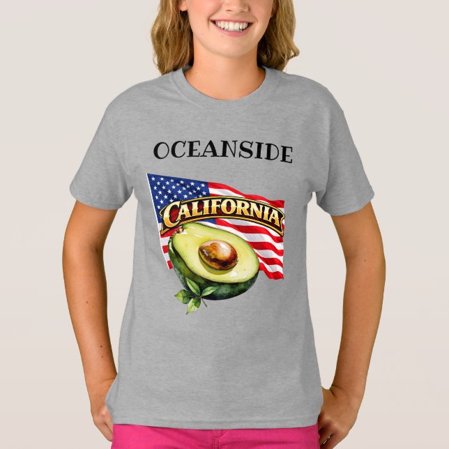 Camiseta da Garota da Califórnia (Frente)