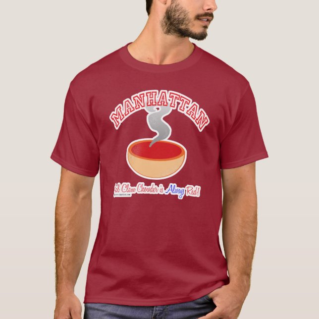 Camiseta da Guerra de Manhattan Chowder (Frente)