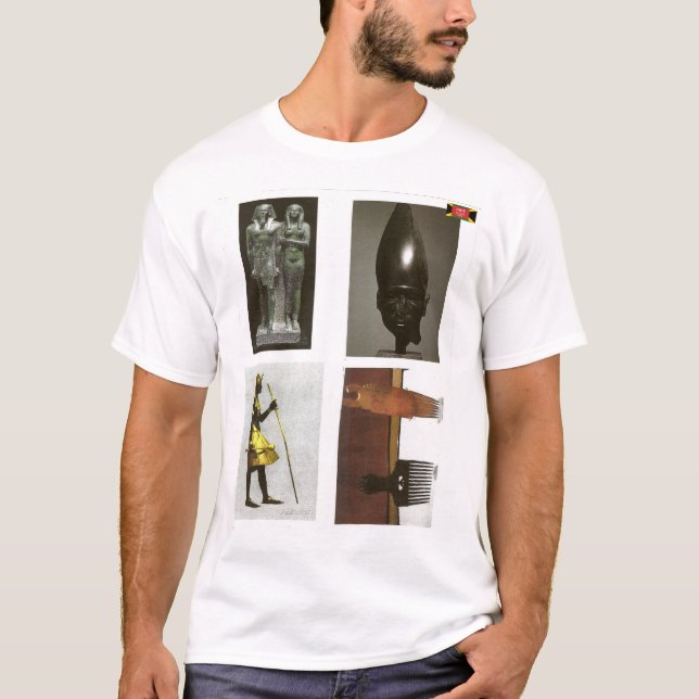 Camiseta da História Afro-Americana (Frente)