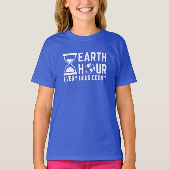 Camiseta da Hora da Terra (Frente)