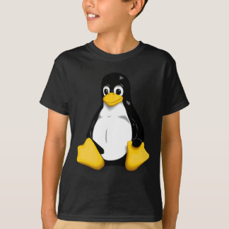 Camiseta da juventude de Linux Tux