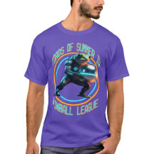 CAMISETA DA LIGA DE PINBALL TOADS OF SUMMER IV