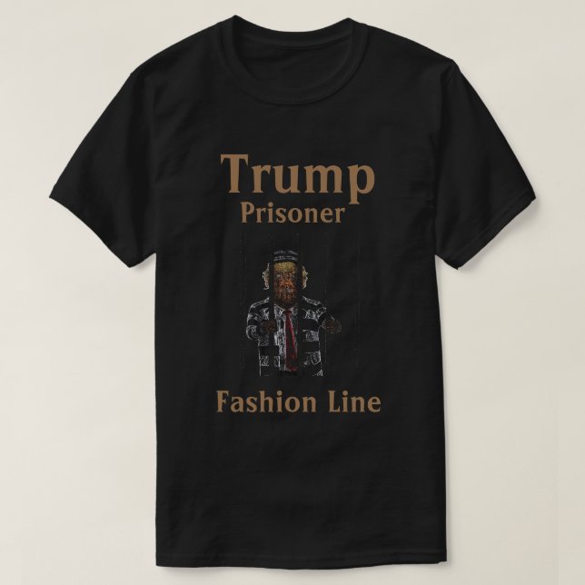 Camiseta da Linha de Moda Trump (Frente do Design)