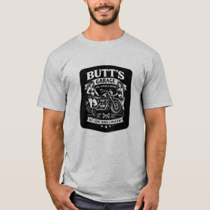 Camiseta da Loja de Motocicletas Clássicas Butt's
