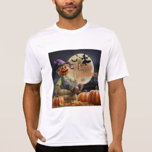 Camiseta da Lua do Dia das Bruxas - Perfeito para