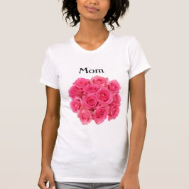Camiseta da mãe da rosa