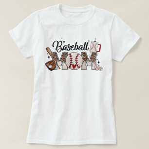 Camiseta da mãe de beisebol - Perfeita para Orgulh