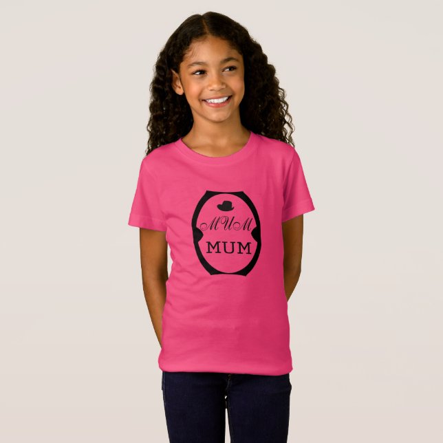 Camiseta da Mamãe  Amor de Mãe Vida de Mãe (Frente Completa)