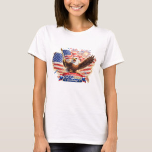 camiseta da mamãe Feliz 250º Aniversário EUA!