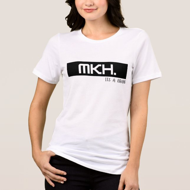 Camiseta da marca MKH.  (Frente)
