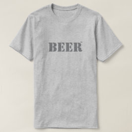 Camiseta da Marca Registrada de Cerveja