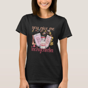 Camiseta Dá-Me Taquicardia Enfermeira roupa Valentineu20