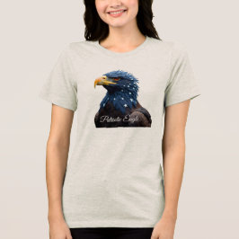 Camiseta da menina Águia Patriótica