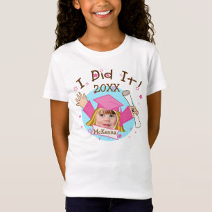 Camiseta Da menina engraçada feita sob encomenda da