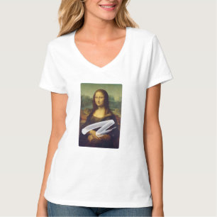 Camiseta da Mona Lisa Empastelada
