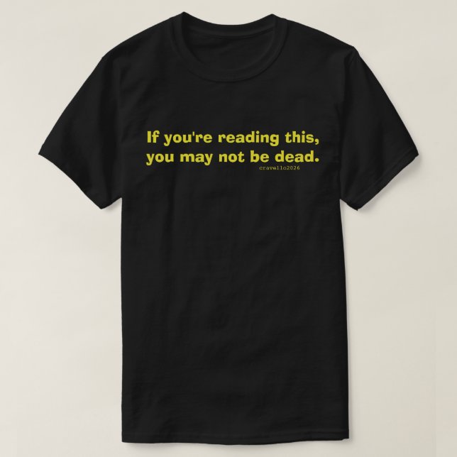 Camiseta da Morte (Frente do Design)