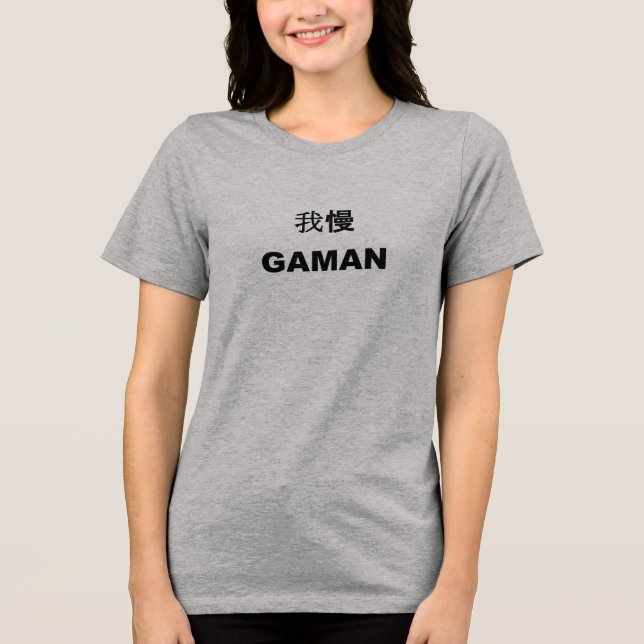 Camiseta-da-mulher GAMAN VENN (Frente)