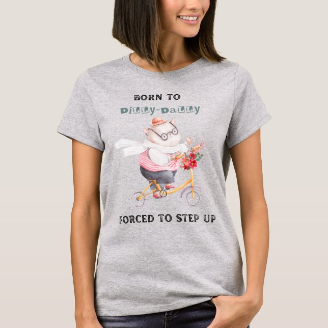 Camiseta da Mulher Ocupada (Frente)