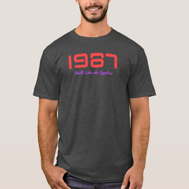 Camiseta da Música Principal de 1987 (Frente)