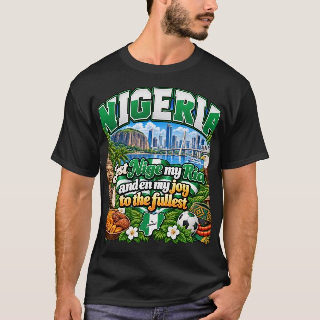 Camiseta da Nigéria (Frente)