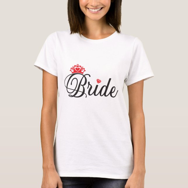 Camiseta da Noiva (Frente)