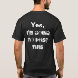 Camiseta Da notícia social dos meios do Internet presentes