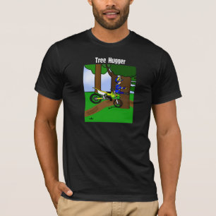 Camiseta da obscuridade de Hugger da árvore da