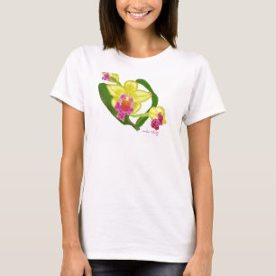 Camiseta da orquídea