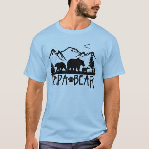 Camiseta Da papá do urso do excelente TShirt fora