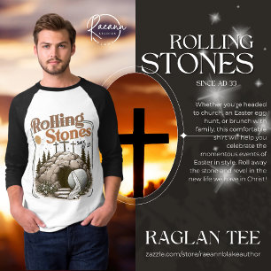 Camiseta da Páscoa "Rolling Stones desde AD 33"