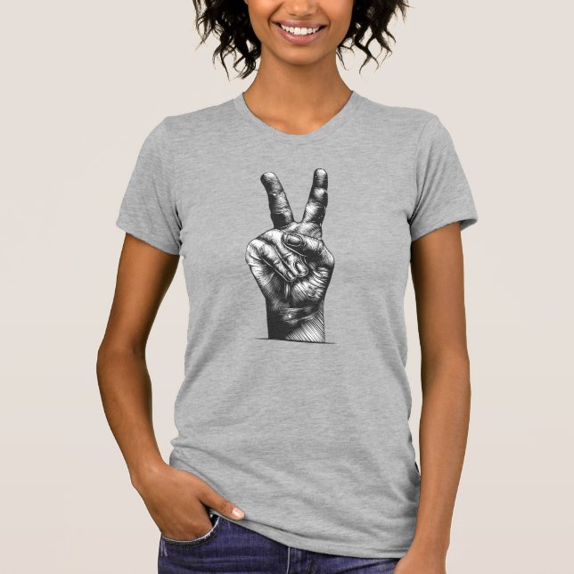camiseta da paz (Frente)