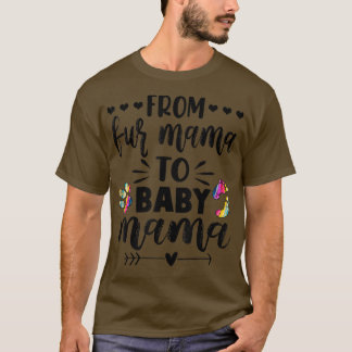 Camiseta Da Pele Mamãe Ao Bebê, Anúncio De Gravidez