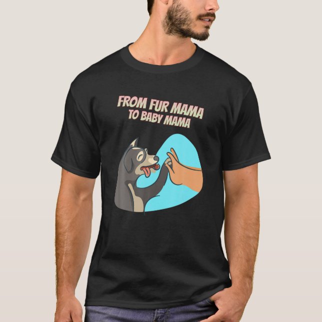 Camiseta Da Pele Mamãe Ao Bebê Mamãe Engraçada Humorada (Frente)