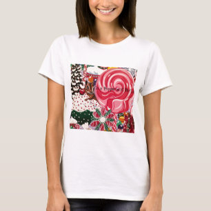 Camiseta Da "Peppermint Mundo Senhora Elizabeth "