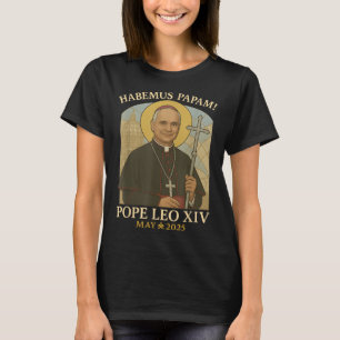 Camiseta Da Pope Da América O Papa Leo Xiv Do Papa De Chica
