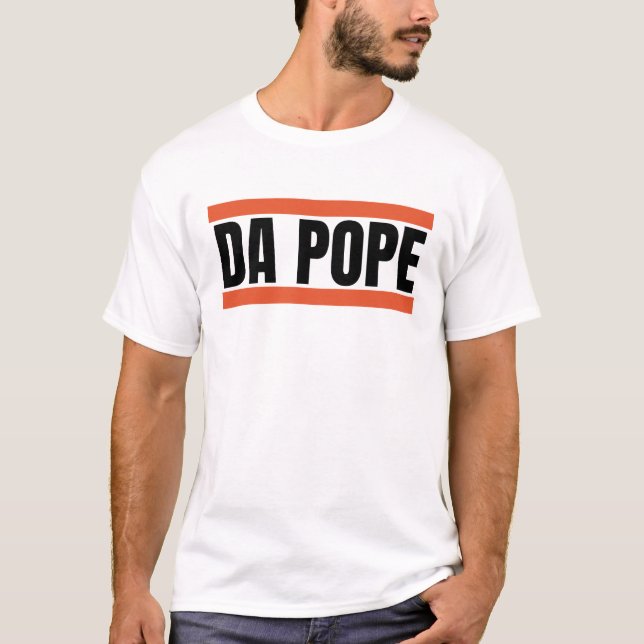 Camiseta Da Pope Da América O Papa Leo XIV Provost De Chica (Frente)