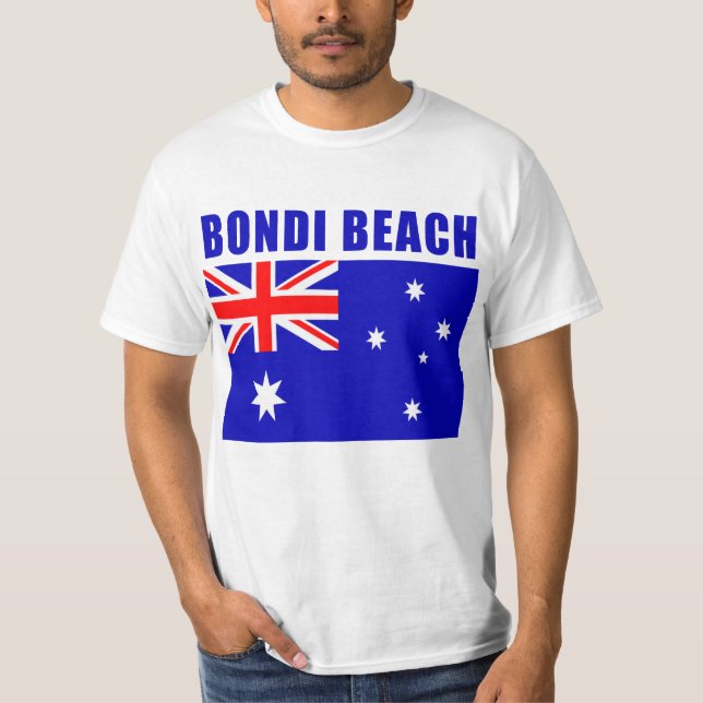 Camiseta da PRAIA de BONDI, presentes (Frente)