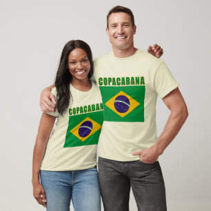 Camiseta da praia de COPACABANA, presentes