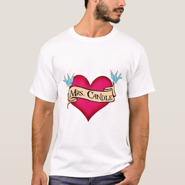 Camiseta Da "presentes feitos sob encomenda do tatuagem do (Frente)