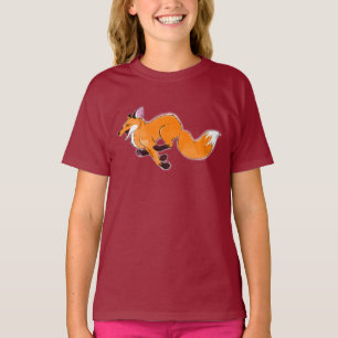 Camiseta da Raposa Correndo