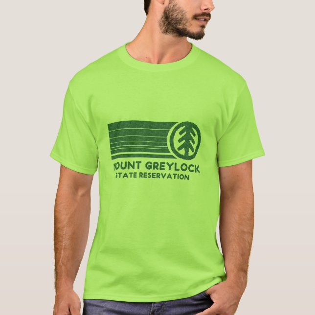 Camiseta da Reserva Estadual de Mount Greylock (Frente)