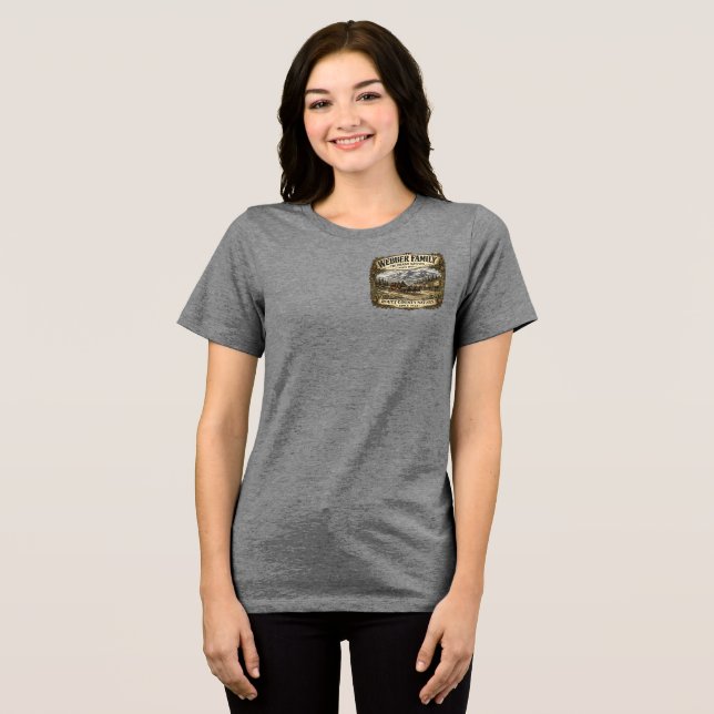 Camiseta da Reunião da Família Webber (Frente Completa)