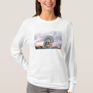 Camiseta Da "roda maravilha no t-shirt" das senhoras