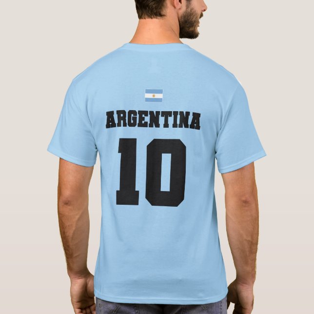 Camiseta da Seleção Argentina de Futebol (Verso)