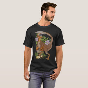 Camiseta da Selva do Raptor Dinossauro