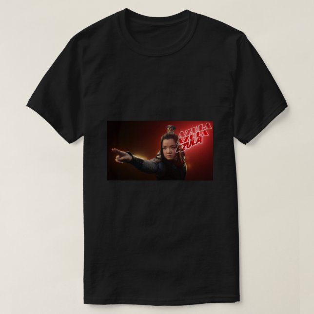 Camiseta da série Avatar Azula (Frente do Design)
